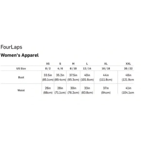 Four Laps Precision Compression Leggings With Mesh Side Panels Size XS - Picture 10 of 10